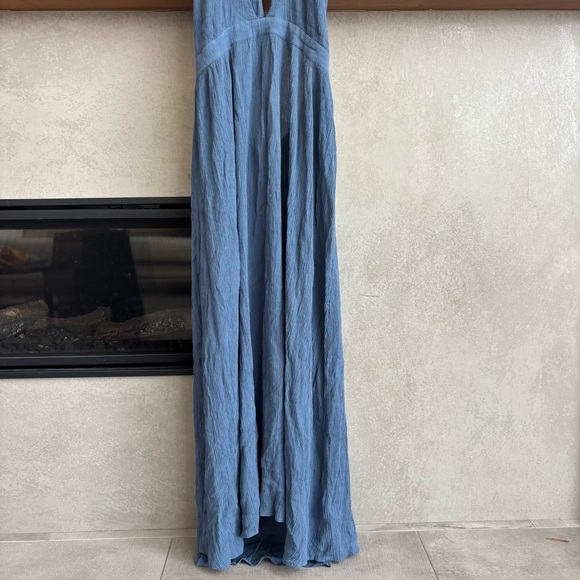 Mara Hoffman Linny Dress in Blue Tencel Lyocell, Size XL - Picture 6 of 16